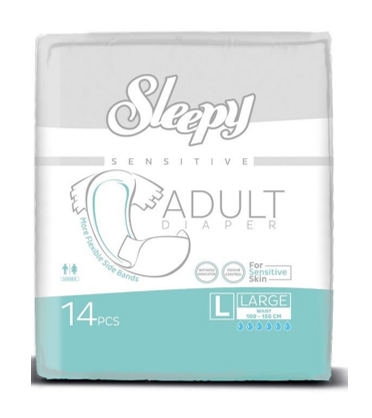 PAÑALES PARA ADULTOS SLEEPY L 14 PCS