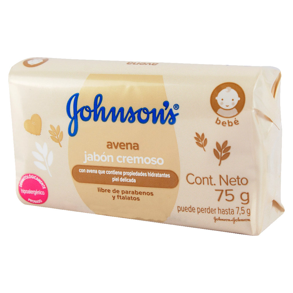 Jabón de Tocador Johnson?s Baby Avena Natural 75 gr