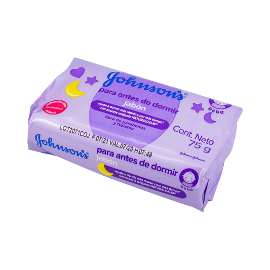 Jabón para Bebé Johnsons Antes de Dormir 75 g