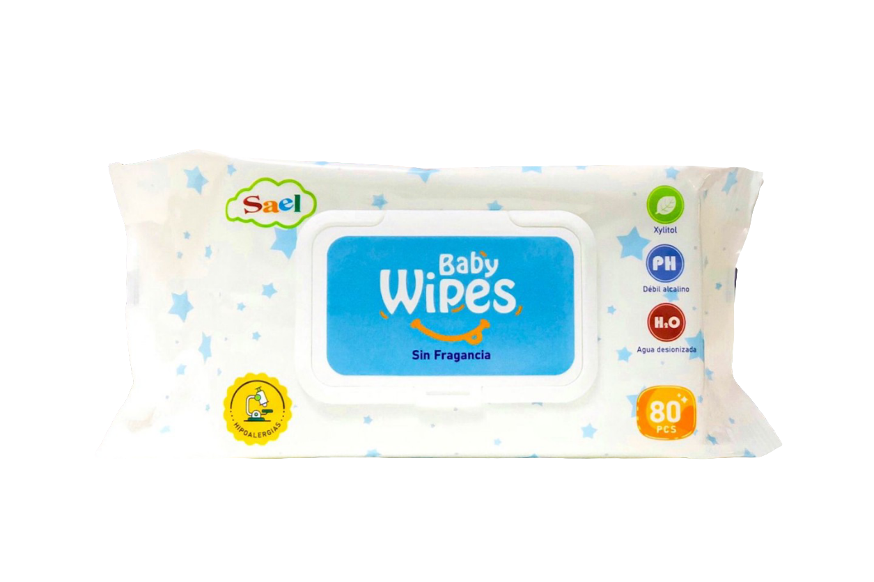 WIPES SAEL SIN FRAGANCIA 80PCS , 20/1