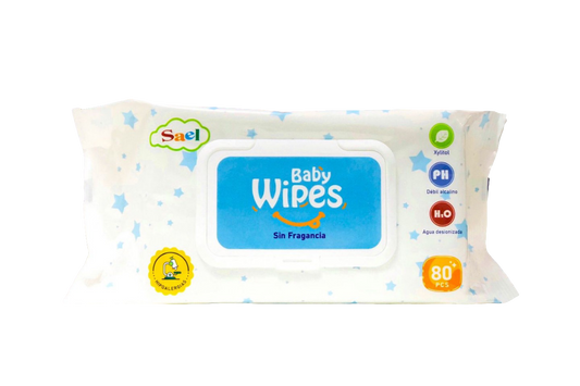 WIPES SAEL SIN FRAGANCIA 80PCS , 20/1