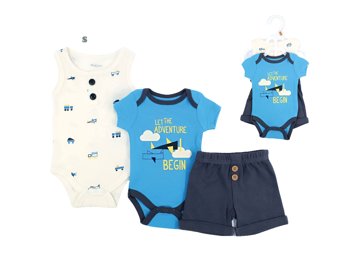 SET SHORT+2BODY P/BEBE NIÑO R-90753