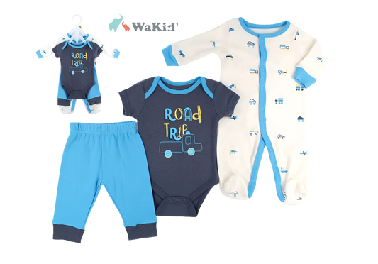 SET PIJAMA+BODY+PANT P/BEBE ÑO R-90749